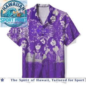Deep Purple Band Purple Rock Music Hawaiian Shirt
