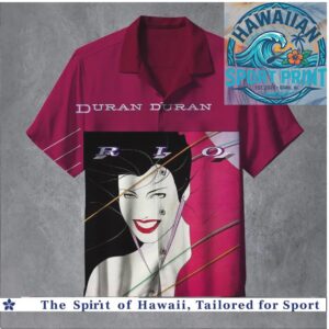 Duran Duran Rio Synth Pop Band Hawaiian Shirt