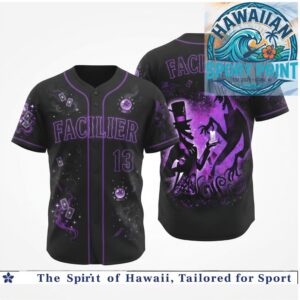 Facilier Shadow Man Voodoo Magic Purple Villain Jersey