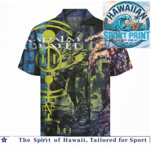 Napalm Death Grindcore Metal Band Logo Hawaiian Shirt
