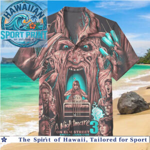 Nightmare On Elm Street Dream Warriors Horror Movie Hawaiian Shirt