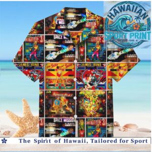 Retro Pinball Arcade Game Classic Retro Arcade Hawaiian Shirt