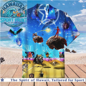 Rush Band Sci Fi Fantasy Surreal Universe Rock Hawaiian Shirt