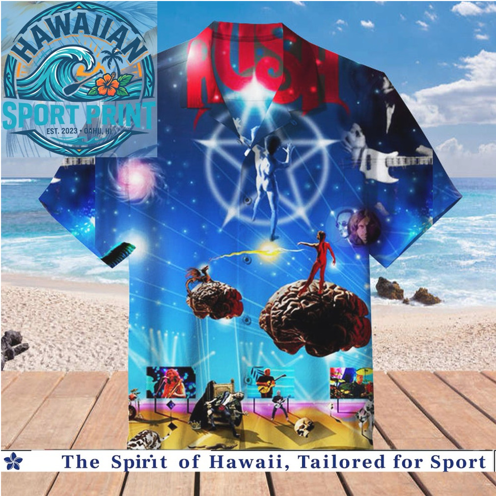 Rush Band Space Odyssey Progressive Rock Concert Hawaiian Shirt Rush Band Space Odyssey Progressive Rock Concert Hawaiian Shirt