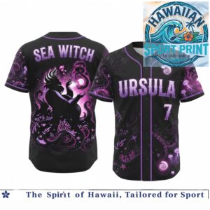 Sea Witch Ursula Villain Dark Magic Underworld Jersey