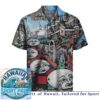 Fast Food Fast Foodies Pizza Burger Fries Cartoon Hawaiian Shirt Fast Food Fast Foodies Pizza Burger Fries Cartoon Hawaiian Shirt
