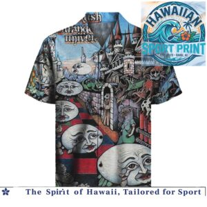 Strange Universe Castle Fantasy Tropical Summer Hawaiian Shirt