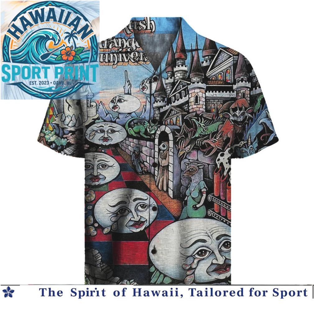 Strange Universe Castle Fantasy Tropical Summer Hawaiian Shirt Strange Universe Castle Fantasy Tropical Summer Hawaiian Shirt