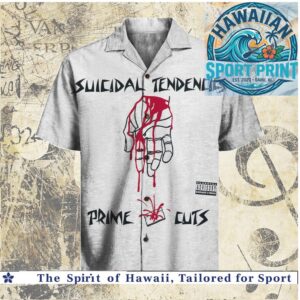 Suicidal Tendencies Prime Cuts Thrash Metal Band Hawaiian Shirt