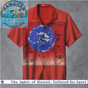 The Cure Wish Album Art Surreal Gothic Rock Hawaiian Shirt
