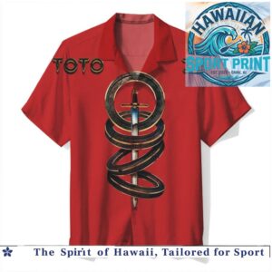 Toto IV Classic Rock Band Album Art Retro Vintage Hawaiian Shirt