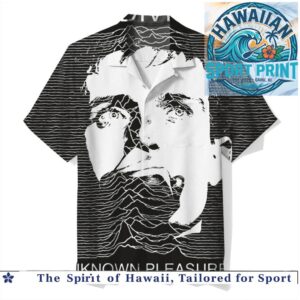 Unknown Pleasures Joy Division Post Punk Band Hawaiian Shirt