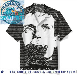 Unknown Pleasures Joy Division Post Punk Band Hawaiian Shirt