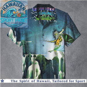 Uriah Heep Demons and Wizards Fantasy Rock Band Album Art Hawaiian Shirt