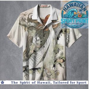 Vintage Gothic Art Tropical Hawaiian Shirt