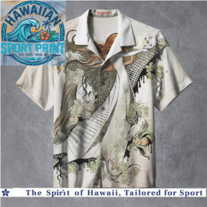 Vintage Gothic Art Tropical Hawaiian Shirt