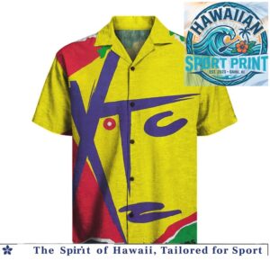 XTC Band Abstract Pop Art Retro Music Graphic Hawaiian Shirt