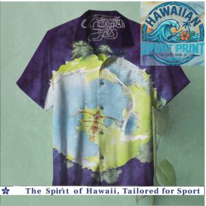 Yes Fragile Album Art Progressive Rock Band Hawaiian Shirt