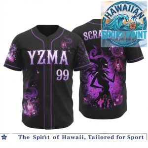 Yzma Scratchy Emperor Potion Evil Villain Magic Jersey
